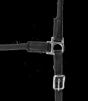 Waldhausen X-Line Lederhalfter Nevada Schwarz/Silber VB – Lederhalfter Vollblut