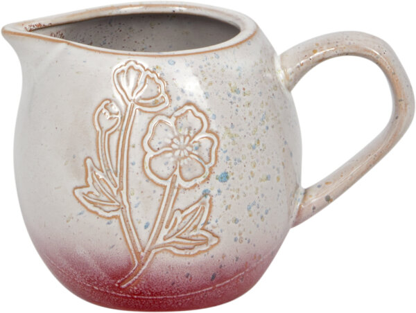 Kleines Kännchen LandLust – Porzellan Milchkännchen 0,25L Handgefertigt