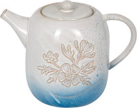 Teekanne LandLust – Porzellan Teekanne 1,2L Handgefertigt Landhausstil