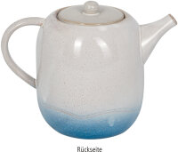 Teekanne LandLust – Porzellan Teekanne 1,2L Handgefertigt Landhausstil