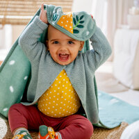 Kuscheldecke Giraffe BabyGlück – Babydecke 75x100 cm Fleecedecke