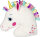 Einhorn Kissen Prinzessin Lillifee – Kuschelkissen Plüsch 40 cm Satinmähne