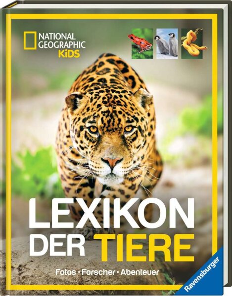 National Geographic Kids Lexikon der Tiere | 2500 Tierarten | Ravensburger