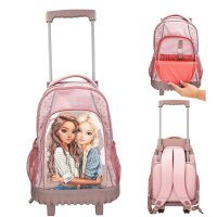 TOPModel Schulrucksack Trolley DOTS – Kinder Rucksack mit Rollen