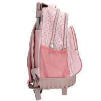 TOPModel Schulrucksack Trolley DOTS – Kinder Rucksack mit Rollen