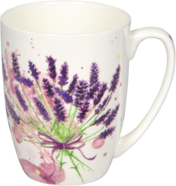 Porzellan-Tasse Provence Lavendel – Kaffeetasse aus Porzellan