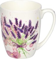 Porzellan-Tasse Provence Lavendel – Kaffeetasse aus Porzellan