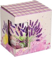 Porzellan-Tasse Provence Lavendel – Kaffeetasse aus Porzellan