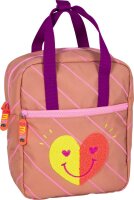Rucksack Herz Kleine Freunde Kindergartenrucksack Kinderrucksack Herz Smiley