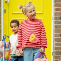 Kinder Brustbeutel Herz Kleine Freunde – Geldbeutel Smiley