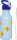 Kinder Edelstahl Trinkflasche Happy Face 0,5L Smiley Blau Kleine Freunde