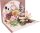 Pop Up Grußkarte Blumen Blütenzauber Bastin Karte Geschenk edel