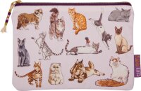 Allzwecktäschchen I Love Cats Katzen Motiv kleine...
