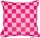 Kissen I Love Summer Karo 45x45 cm Dekokissen Sofa Sonnenmotiv Sommer