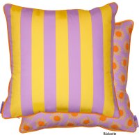 Kissen I Love Summer Streifen 45x45 cm Dekokissen Sofa Sonnenmotiv Sommer