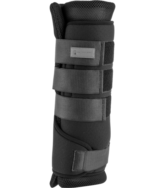 Waldhausen Stallgamaschen Breath schwarz L atmungsaktiv Pferd Bandagen Set