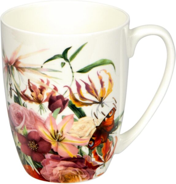 Porzellan Tasse Blütenzauber Marjolein Bastin Blumen Kaffee Tee Geschenk