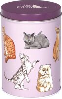 Vorratsdose Katzen Metall Keksdose Aufbewahrung I love cats