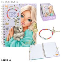 TOPModel Tagebuch mit Schloss Armband Mädchen Geheimtagebuch Set