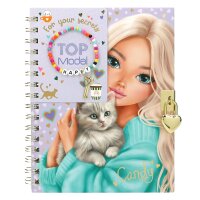 TOPModel Tagebuch mit Schloss Armband Mädchen Geheimtagebuch Set