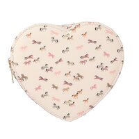 Miss Melody Schmuckkästchen Herz Pferd Schmuckschatulle Kinder mit Spiegel