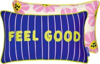 Kissen mit pinken Streifen I Love Myself 42x26 cm