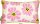 Kissen mit pinken Streifen I Love Myself 42x26 cm
