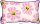 Kissen gelbe Streifen Feel Good I Love Myself 42x26 cm
