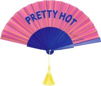 Fächer PRETTY HOT I Love Myself Pink Blau...