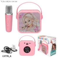 TOPModel Karaoke Set Bluetooth Karaoke Box mit Mikrofon