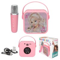 TOPModel Karaoke Set Bluetooth Karaoke Box mit Mikrofon