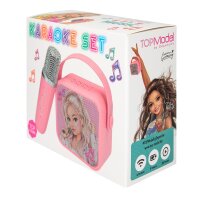 TOPModel Karaoke Set Bluetooth Karaoke Box mit Mikrofon