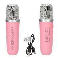 TOPModel Karaoke Set Bluetooth Karaoke Box mit Mikrofon