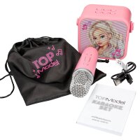 TOPModel Karaoke Set Bluetooth Karaoke Box mit Mikrofon