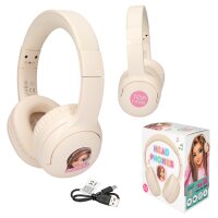 TOPModel Kopfhörer Bluetooth Creme kabellos USB-C