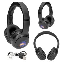 Action World Kopfhörer Bluetooth Schwarz Auto Motiv