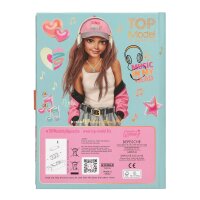 TOPModel Geheimcode Tagebuch mit Sound MUSIC Codeschloss