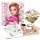 TOPModel Kitty Malbuch Kreativbuch mit Stickern Katzen