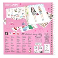 TOPModel Dress Me Up Stickerbuch Shopping Tour