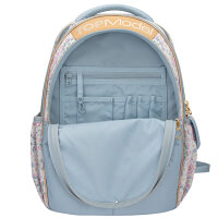 TOPModel Schulrucksack FESTIVAL FUN Blumen Mädchen Rucksack