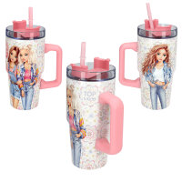 TOPModel To Go Becher FESTIVAL FUN Edelstahl Trinkbecher