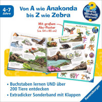 Wieso Weshalb Warum Mein ABC der Tiere Ravensburger Tierlexikon Kinderbuch