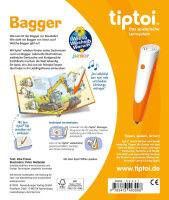 tiptoi® Bagger Baustelle Fahrzeuge Ravensburger Wieso Weshalb Warum junior