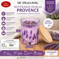 Duftkerze Provence Lavendel im Glas Die Spiegelburg...