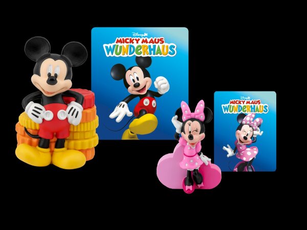 tonies Micky Maus Wunderhaus Set Micky Minnie Disney Junior Hörfiguren