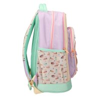 TOPModel Schulrucksack SUNNY DOG Mädchen Rucksack Schulranzen Hund