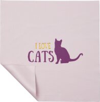 Brillenetui mit Putztuch Katzen I Love Cats & Dogs Spiegelburg 18778
