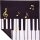 Brillenetui mit Putztuch Noten All About Music Spiegelburg 23332