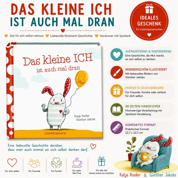 Das kleine ICH ist auch mal dran Das kleine Glück Katja Reider Hardcover