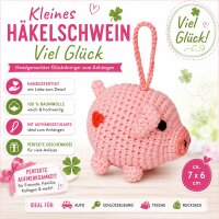 Kleines Häkelschwein Viel Glück...